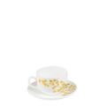 Bộ tách đĩa trà thủy tinh 12 món 16CL Diva Ivory Y.G (La Opala) - small 2