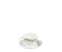 Bộ tách đĩa trà thủy tinh 12 món 22CL Diva Iris V.C (La Opala)