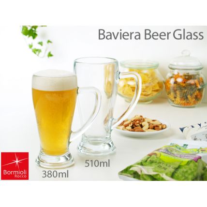 Bộ 6 ly bia thủy tinh Baviera 0.4 - 50cl (Bormioli Rocco) - 4