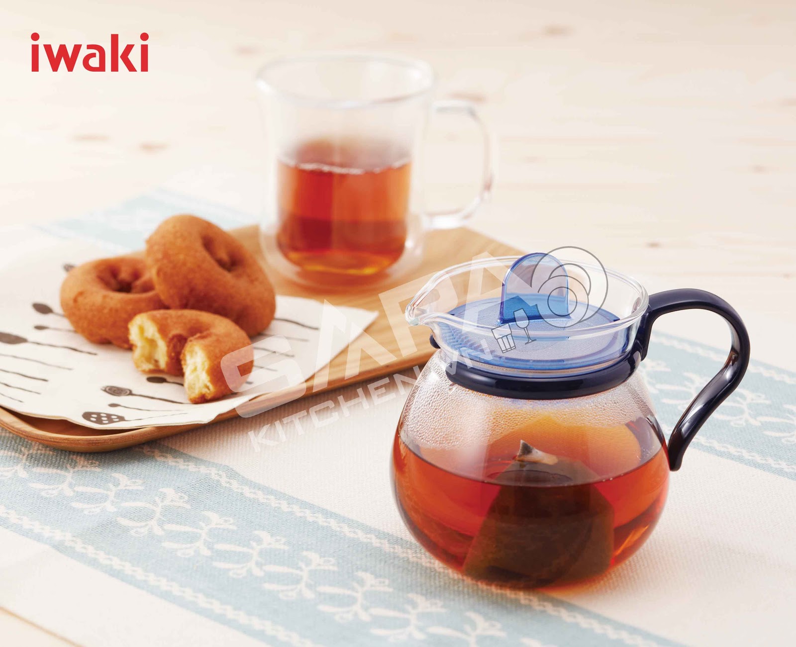 Bình trà thủy tinh Iwaki 400ml là một lựa chọn tuyệt vời cho bạn