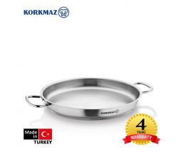 Chảo inox cao cấp Korkmaz Proline 24cm - Omelette - A1185